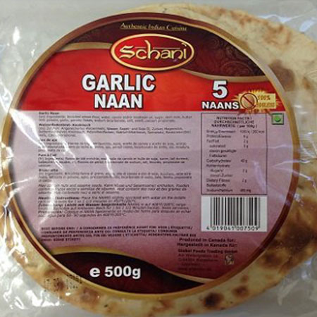 Schani Garlic naan