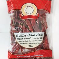 Annam chillies with Stem 100gr