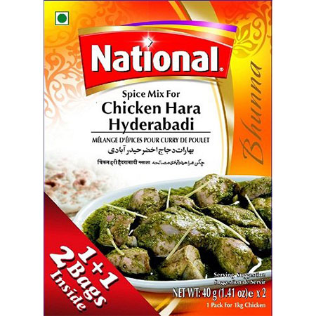 Chicken Hara Hyderabadi 100g