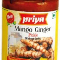 Priya Mango Ginger Pickle ( Without Garlic )